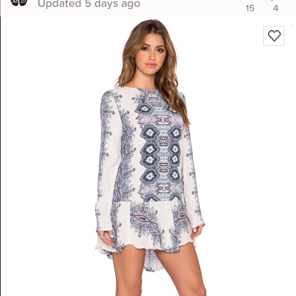 💥Free people super cute tunic (pink)